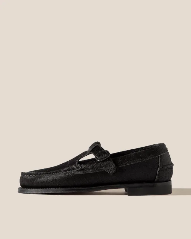 ALBER CALF HAIR - T-bar Loafer sold by Hereu Studio