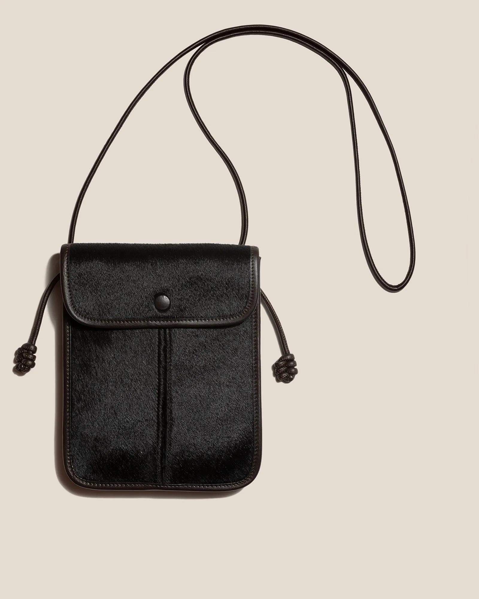 TERRA CALF HAIR - Square-Flat Crossbody Bag sold by Hereu Studio