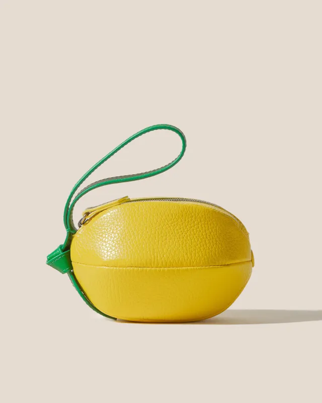 LLIMONA PURSE - Lemon-Shaped Leather Coin Purse sold by Hereu Studio