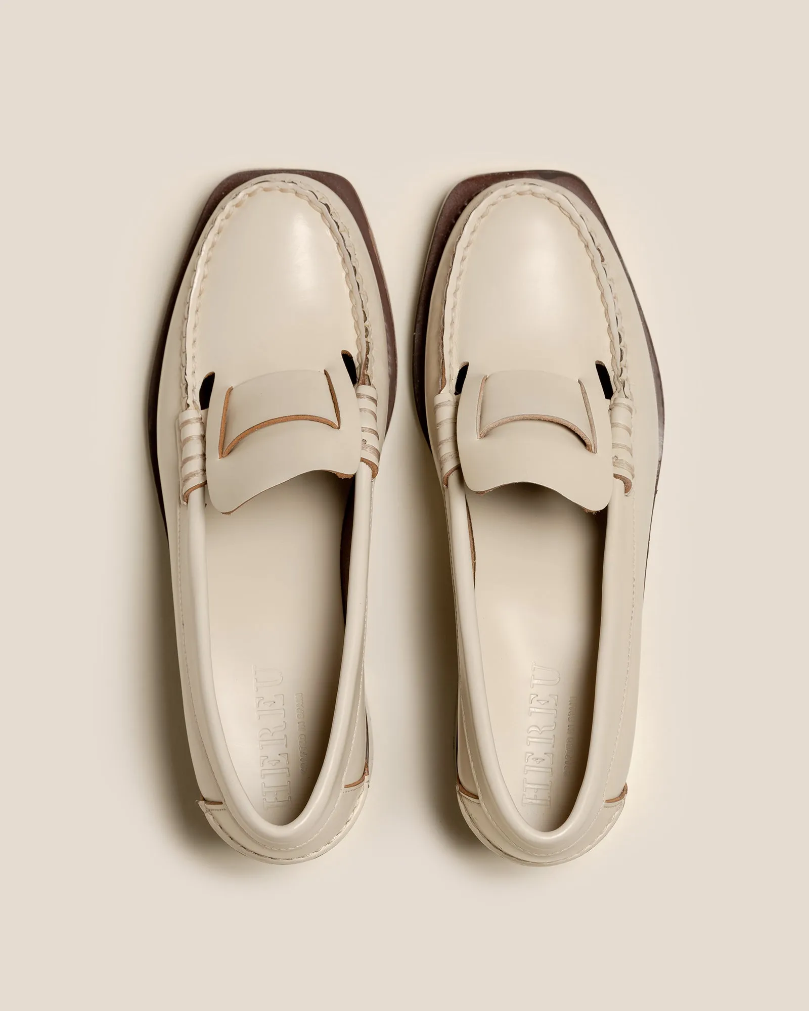 SINEU HEELED - Interlaced Detail Slip-On Loafer sold by Hereu Studio product image thumbnail 3
