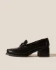 SINEU HEELED - Interlaced Detail Slip-On Loafer sold by Hereu Studio