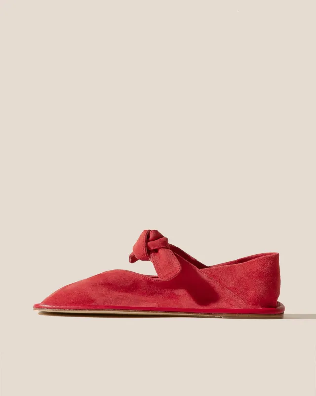 LLASADA SUEDE - Front-Knot Pump sold by Hereu Studio