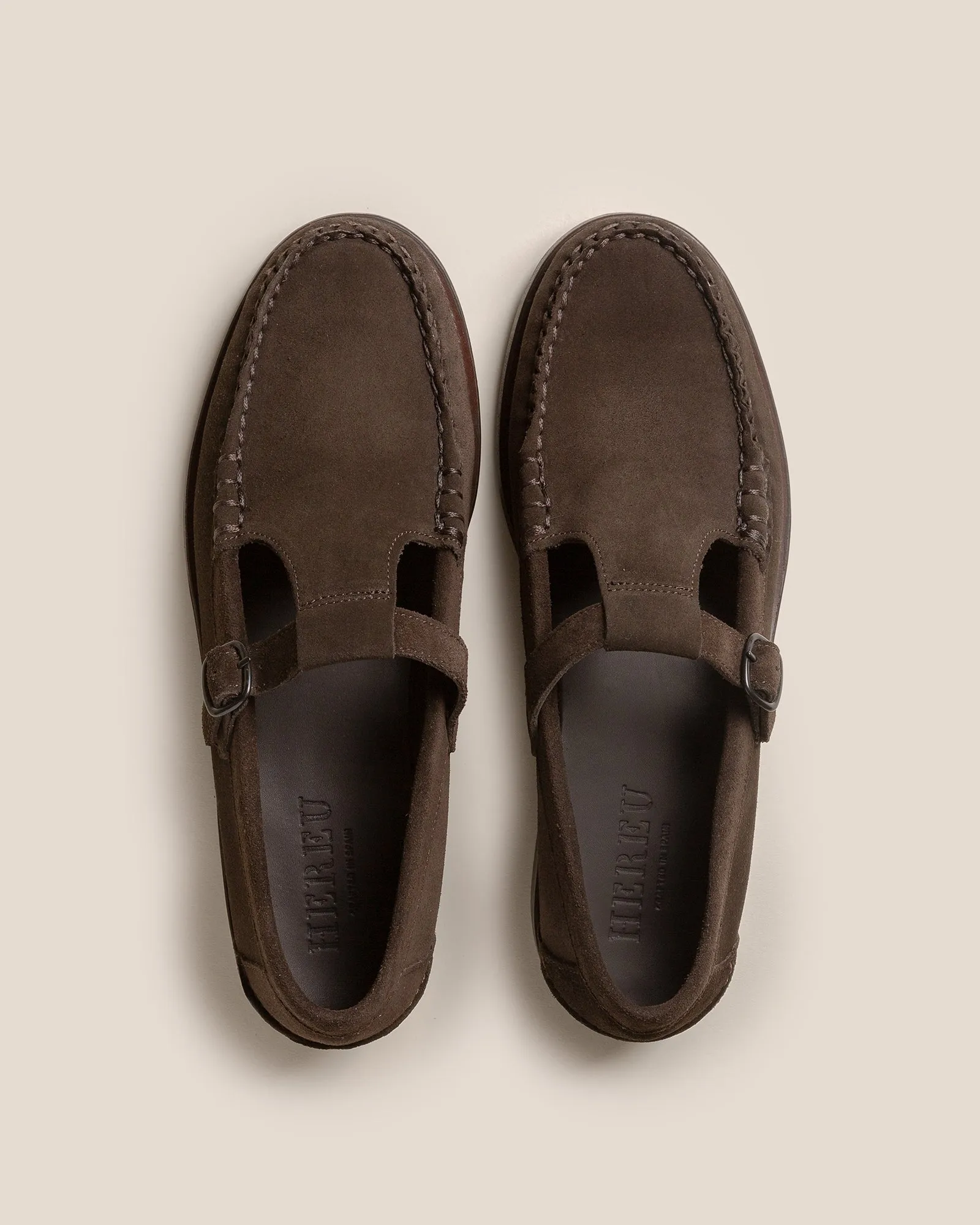 ALBER SUEDE - T-bar Loafer sold by Hereu Studio product image thumbnail 2