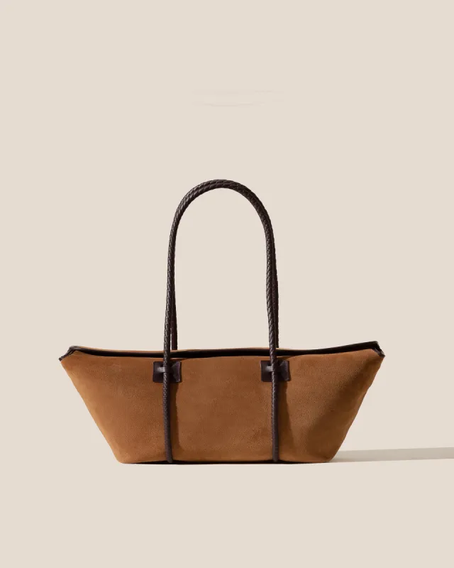 FORNA SUEDE - Leather Framed Shoulder Bag sold by Hereu Studio