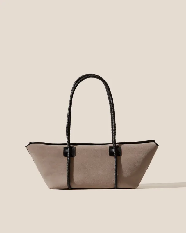 FORNA SUEDE - Leather Framed Shoulder Bag sold by Hereu Studio