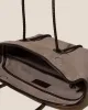 FORNA SUEDE - Leather Framed Shoulder Bag sold by Hereu Studio