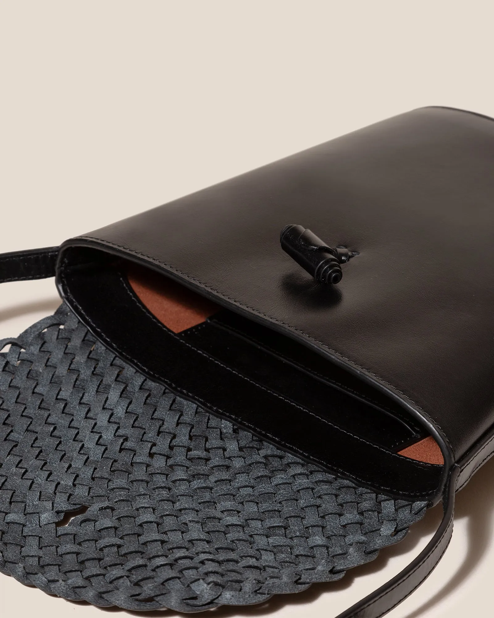 TOMIRA - Braided Flap Crossbody Bag sold by Hereu Studio product image thumbnail 2