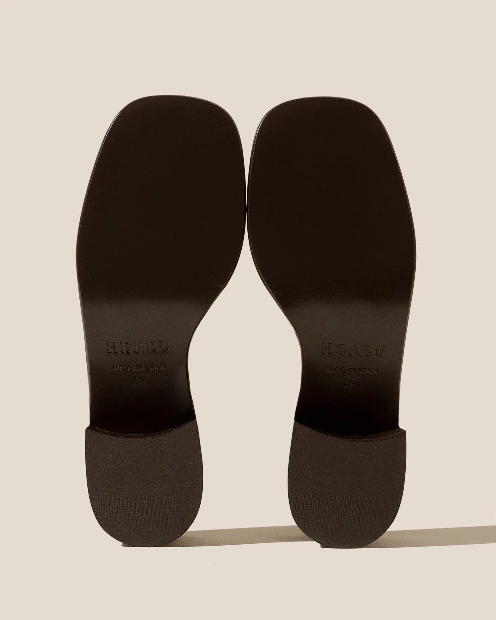 ANCORA SQUARED HEELED SHEARLING - Open-Toe Fisherman Sandal sold by Hereu Studio product image thumbnail 4