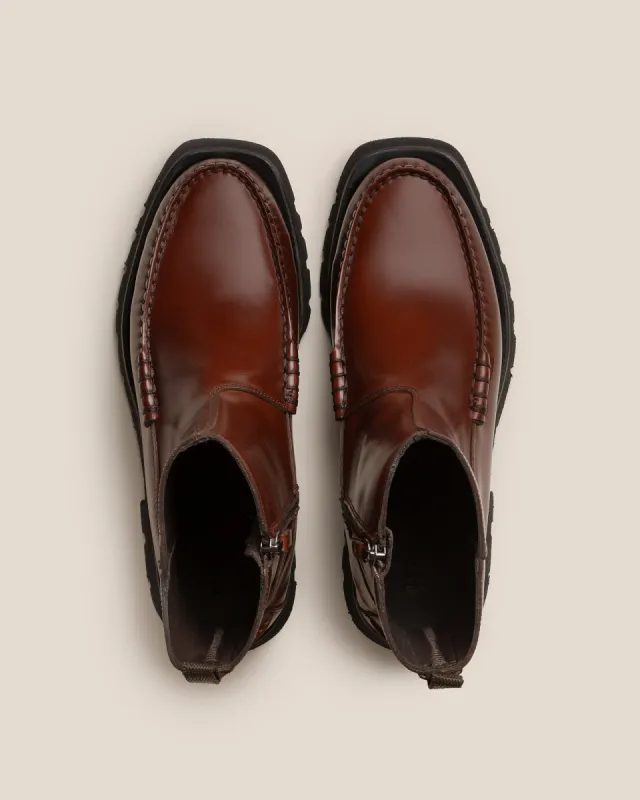 ANDREU SPORT - Low-calf Zipped Boot sold by Hereu Studio