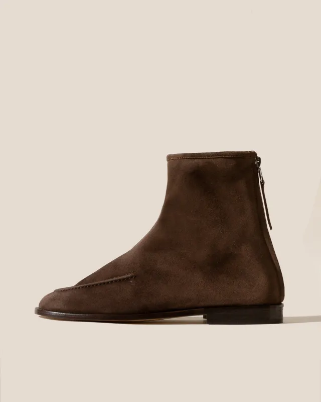 JULIOL BOOT SUEDE - Soft Low-calf Boot sold by Hereu Studio