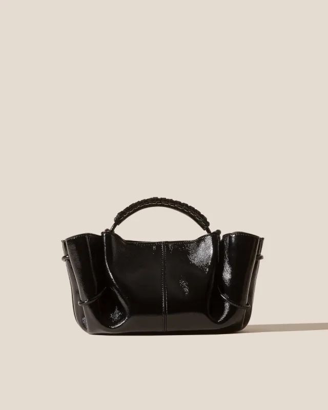 ARTA MINI CRINKLED GLOSSY - Pleated Crossbody Bag sold by Hereu Studio