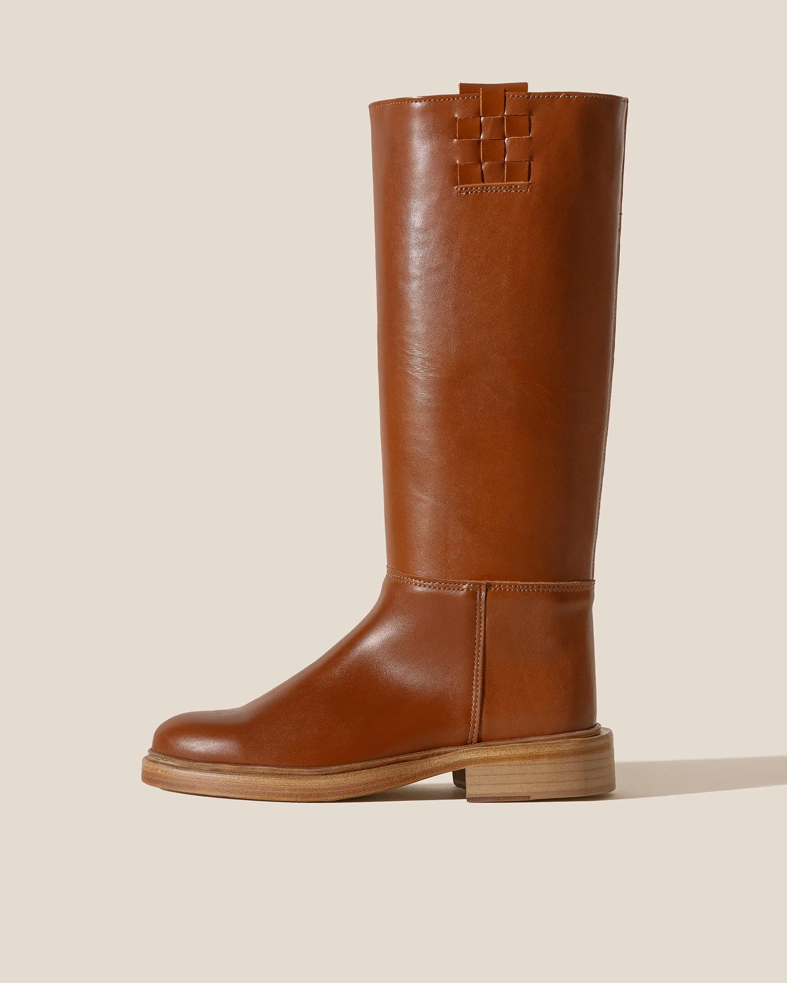 ANELLA - Interwoven Detailed Pull-On Boot sold by Hereu Studio