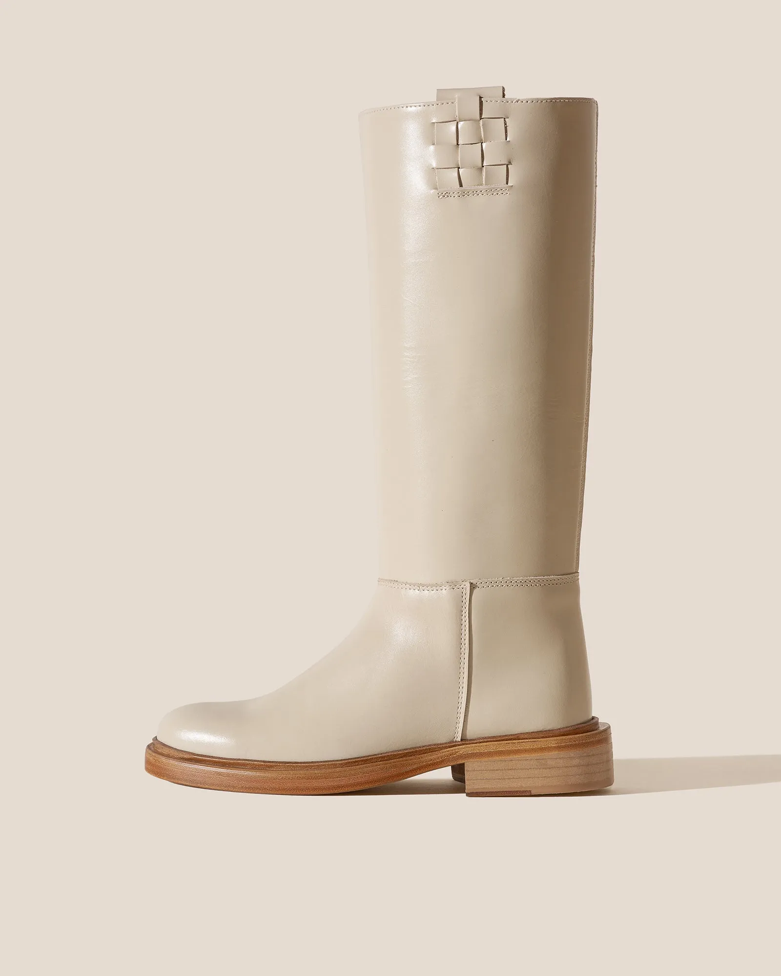 ANELLA - Interwoven Detailed Pull-On Boot sold by Hereu Studio