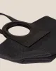 CALA S WINTER - Leather-trimmed Thick Textile Tote Bag sold by Hereu Studio