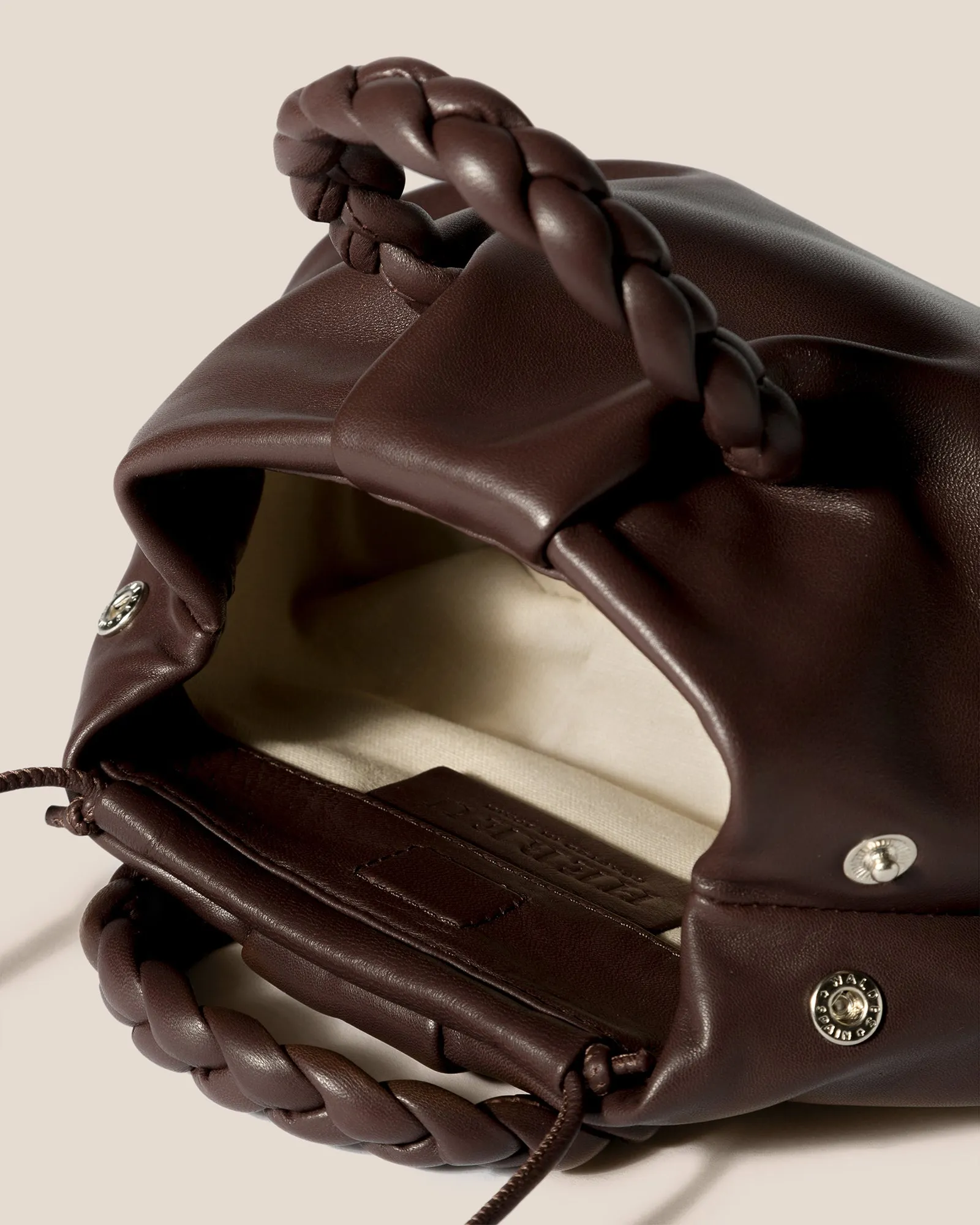 BOMBON - Plaited-handle Leather Handbag sold by Hereu Studio product image thumbnail 3