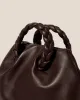 BOMBON - Plaited-handle Leather Handbag sold by Hereu Studio