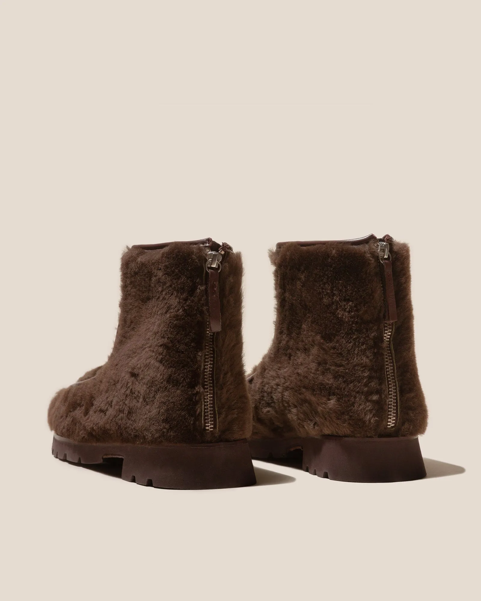 ARMENTA LOW ZIPPED - FOR ALL - Shearling Low-calf Back Zip Boot sold by Hereu Studio product image thumbnail 4