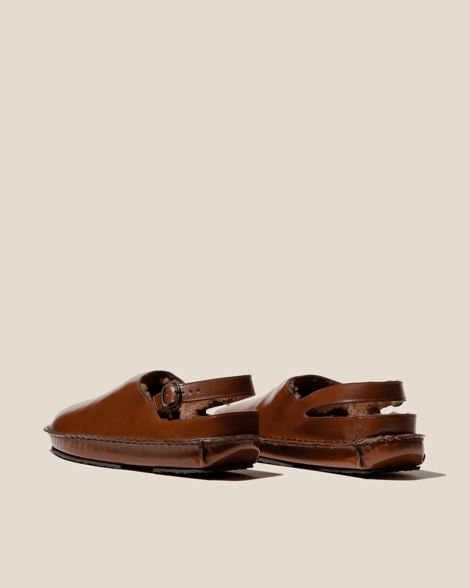 CARGOL SHEARLING - Whipstitched Slingback Clog sold by Hereu Studio product image thumbnail 4