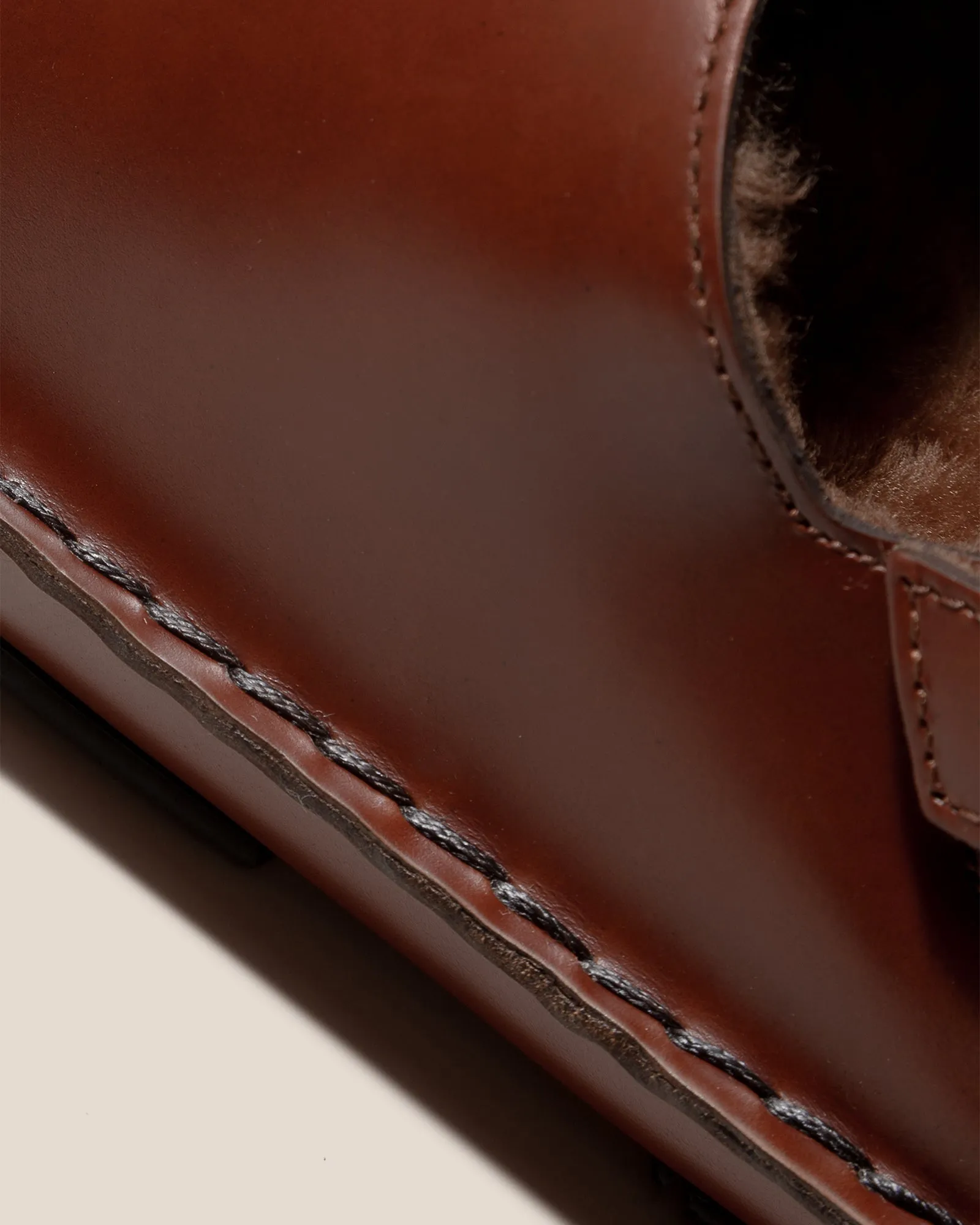 CARGOL SHEARLING - Whipstitched Slingback Clog sold by Hereu Studio product image thumbnail 3