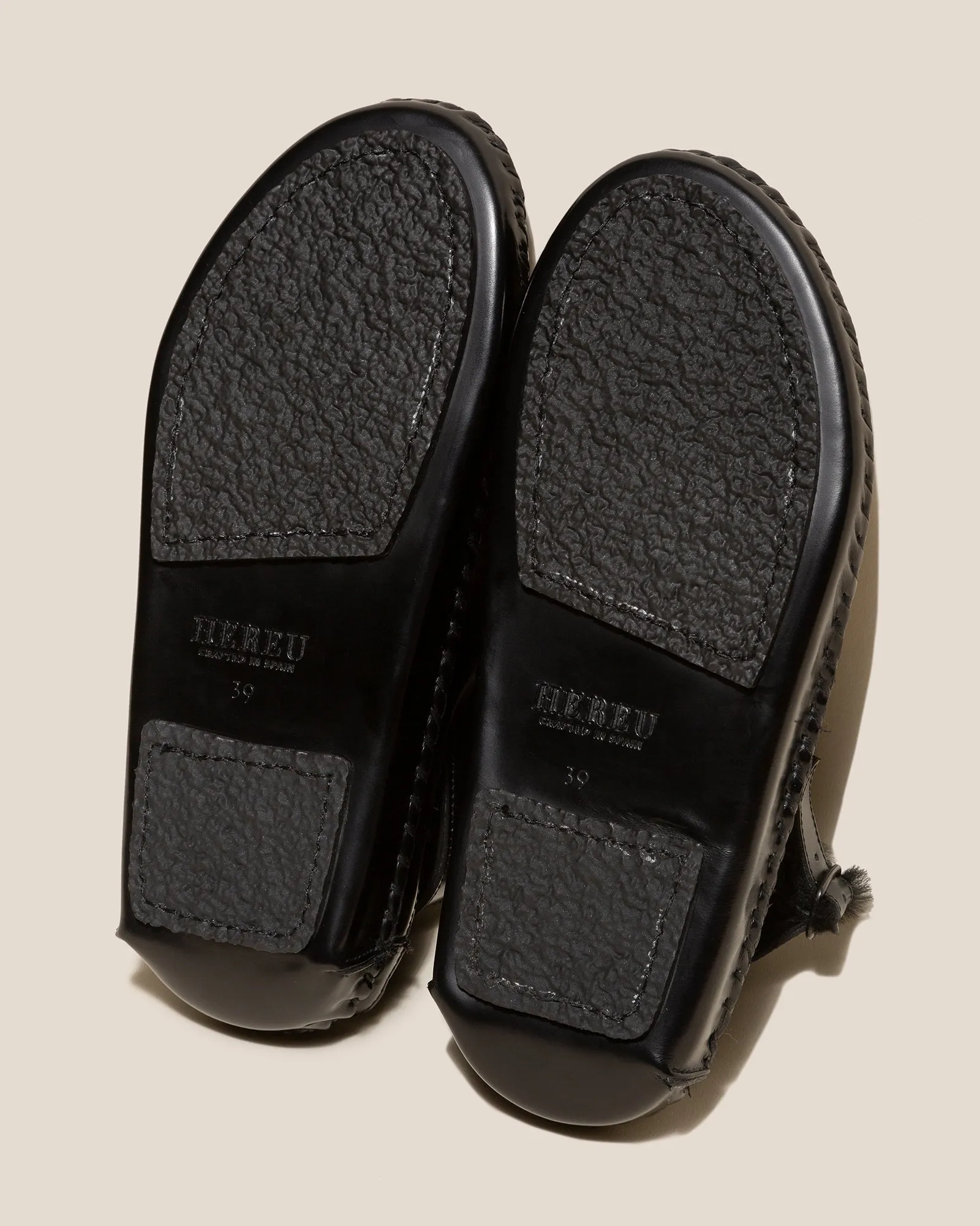 CARGOL SHEARLING - Men's Whipstitched Slingback Clog sold by Hereu Studio product image thumbnail 4