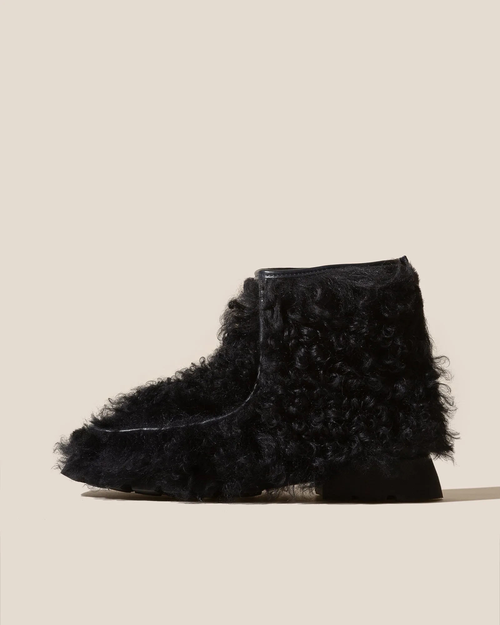ARMENTA LOW ZIPPED LONG HAIR - Shearling Ankle Boot Loafer sold by Hereu Studio