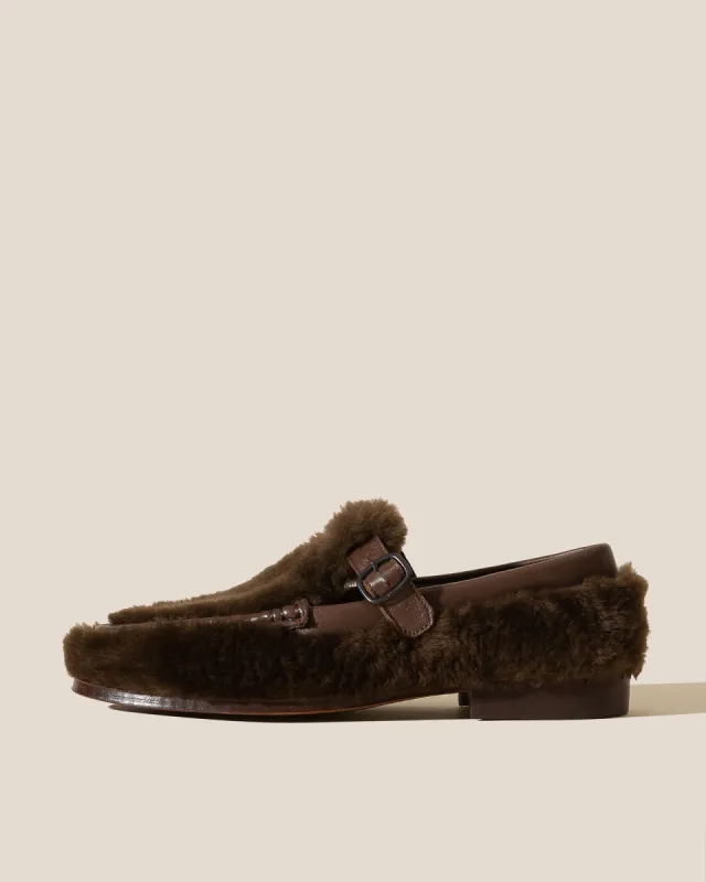 ALBER SHEARLING - FOR ALL - T-Bar Loafer sold by Hereu Studio