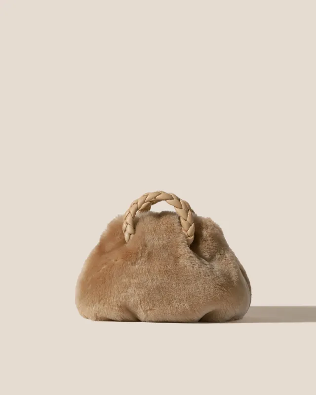 BOMBON SHEARLING - Small Plaited-handle Crossbody Bag sold by Hereu Studio