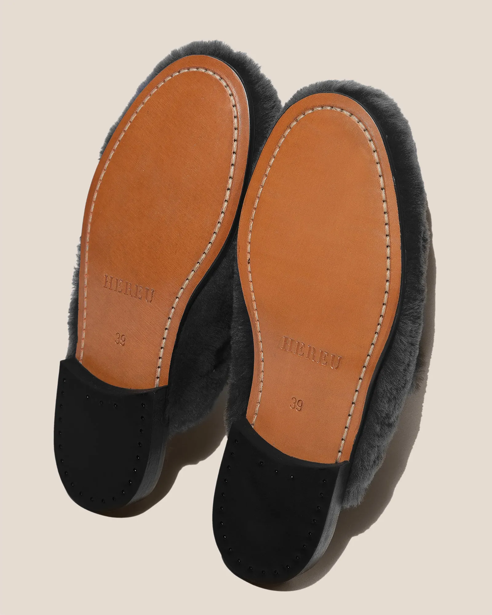 BARRACA SHEARLING - Buckle-strap Mule Loafer sold by Hereu Studio product image thumbnail 4
