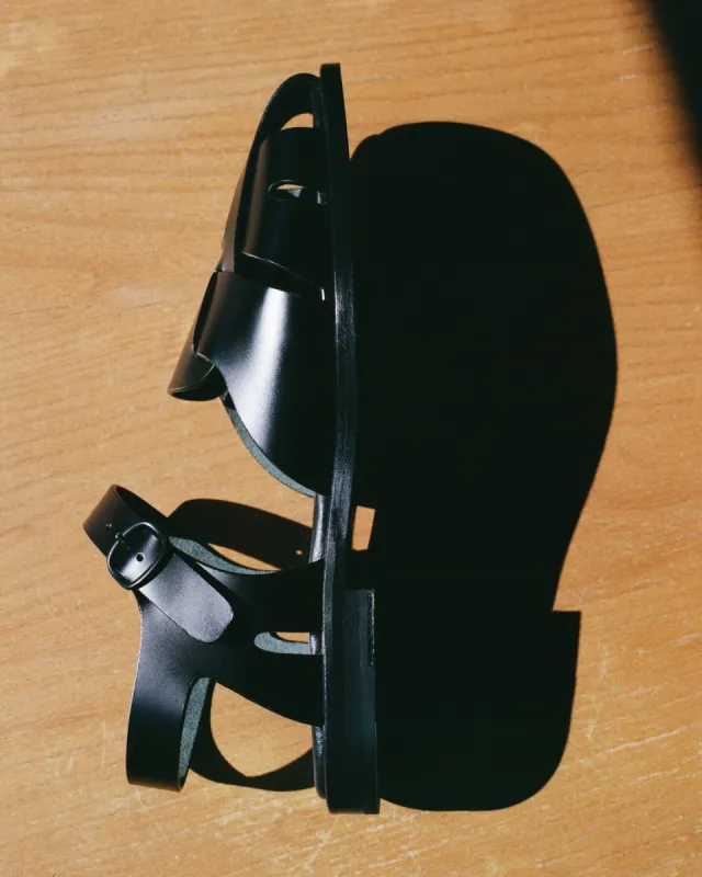 PEDRA - Squared Closed-Toe Fisherman Sandal sold by Hereu Studio