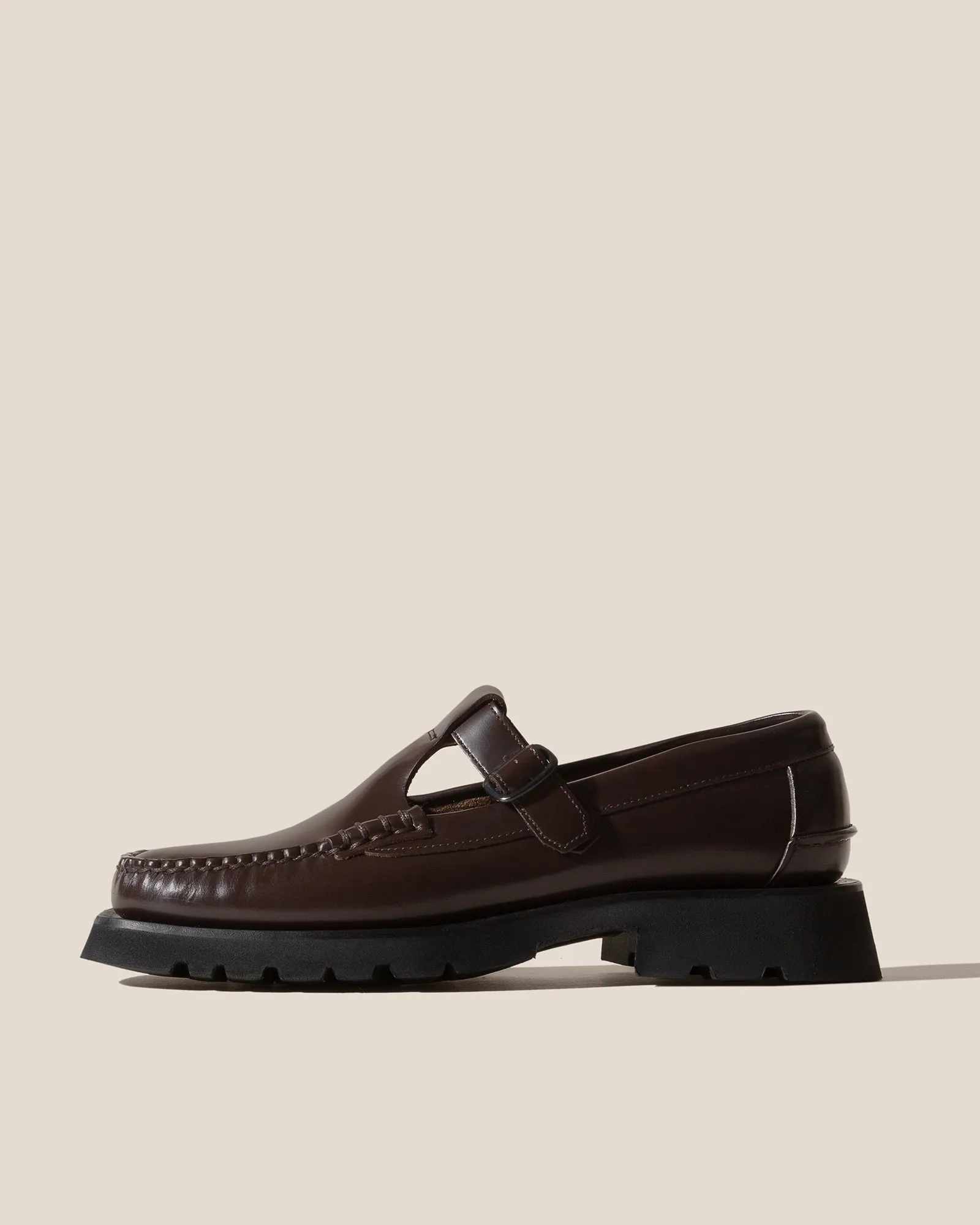 ALBER SPORT - Tread Sole T-Bar Loafer sold by Hereu Studio