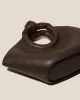 CASTELL GRAINY - Knotted-handle Leather Tote Bag sold by Hereu Studio