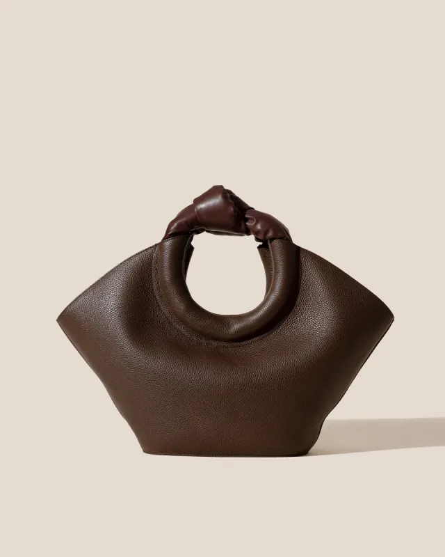 CASTELL GRAINY - Knotted-handle Leather Tote Bag sold by Hereu Studio
