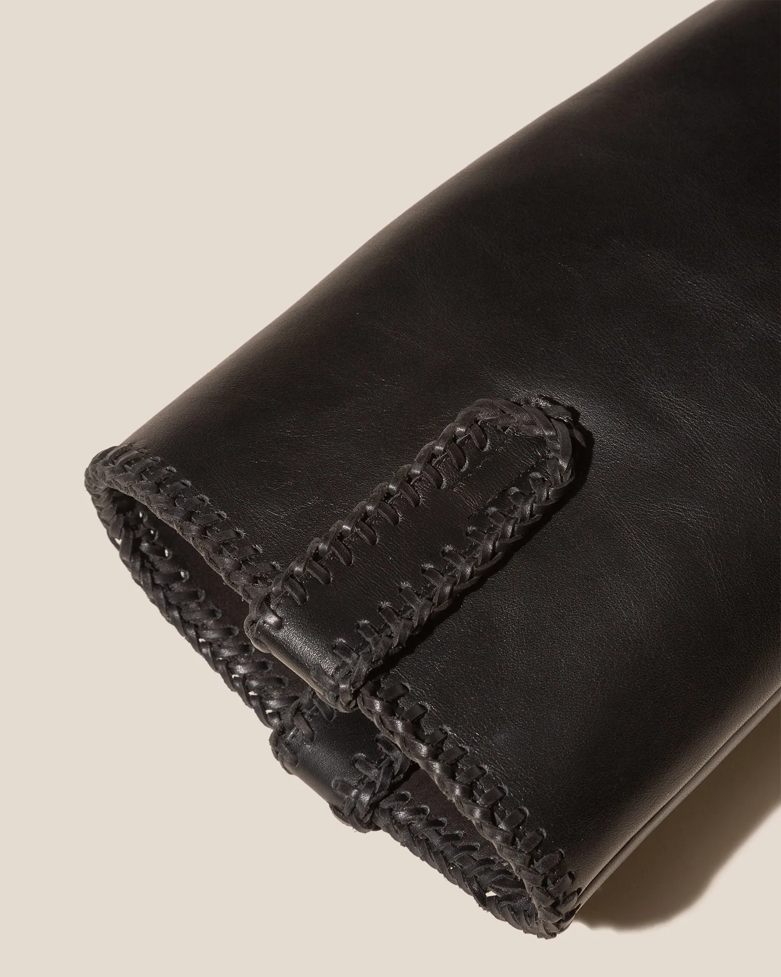 CALOBRA - Heeled Square-Toe Braided Detail Knee-High Boot sold by Hereu Studio product image thumbnail 5