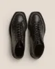 PRIEGO SQUARED BOOT GRAINY - Lace up Loafer sold by Hereu Studio