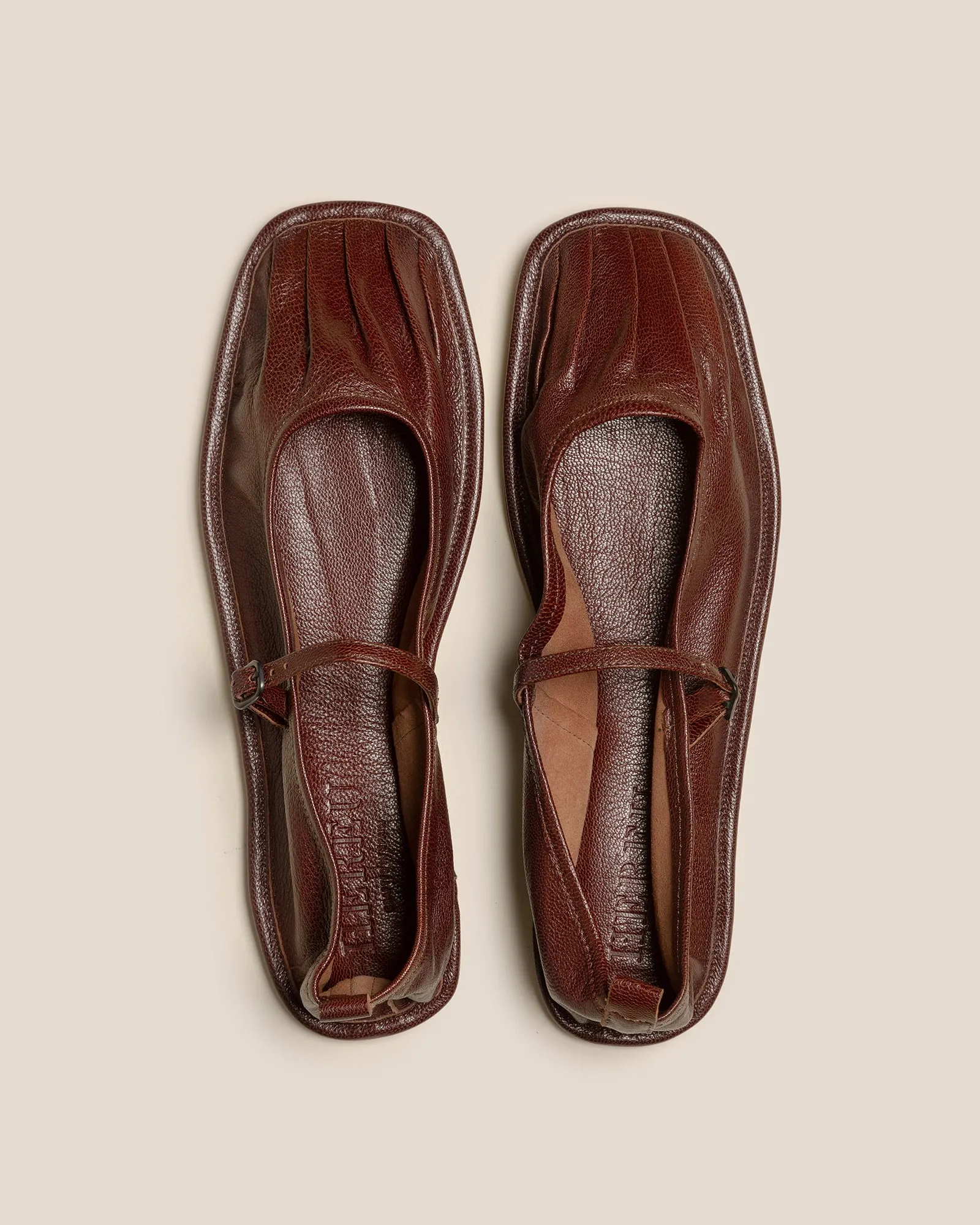 DANSA SUPPLE SHINY - Pleated-Toe Mary Jane Pump sold by Hereu Studio product image thumbnail 2