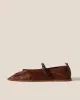 DANSA SUPPLE SHINY - Pleated-Toe Mary Jane Pump sold by Hereu Studio