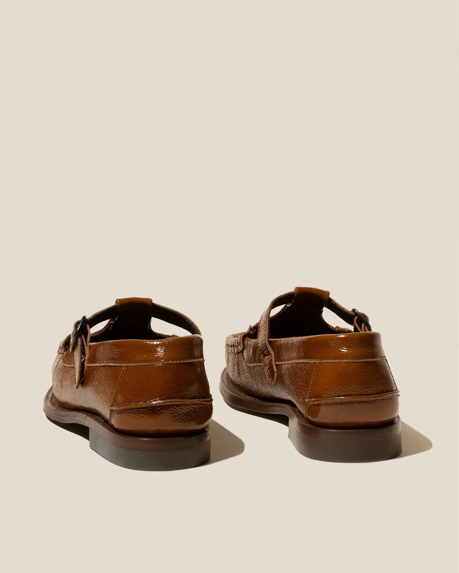 ALBER CRINKLED GLOSSY - T-bar Loafer sold by Hereu Studio product image thumbnail 4