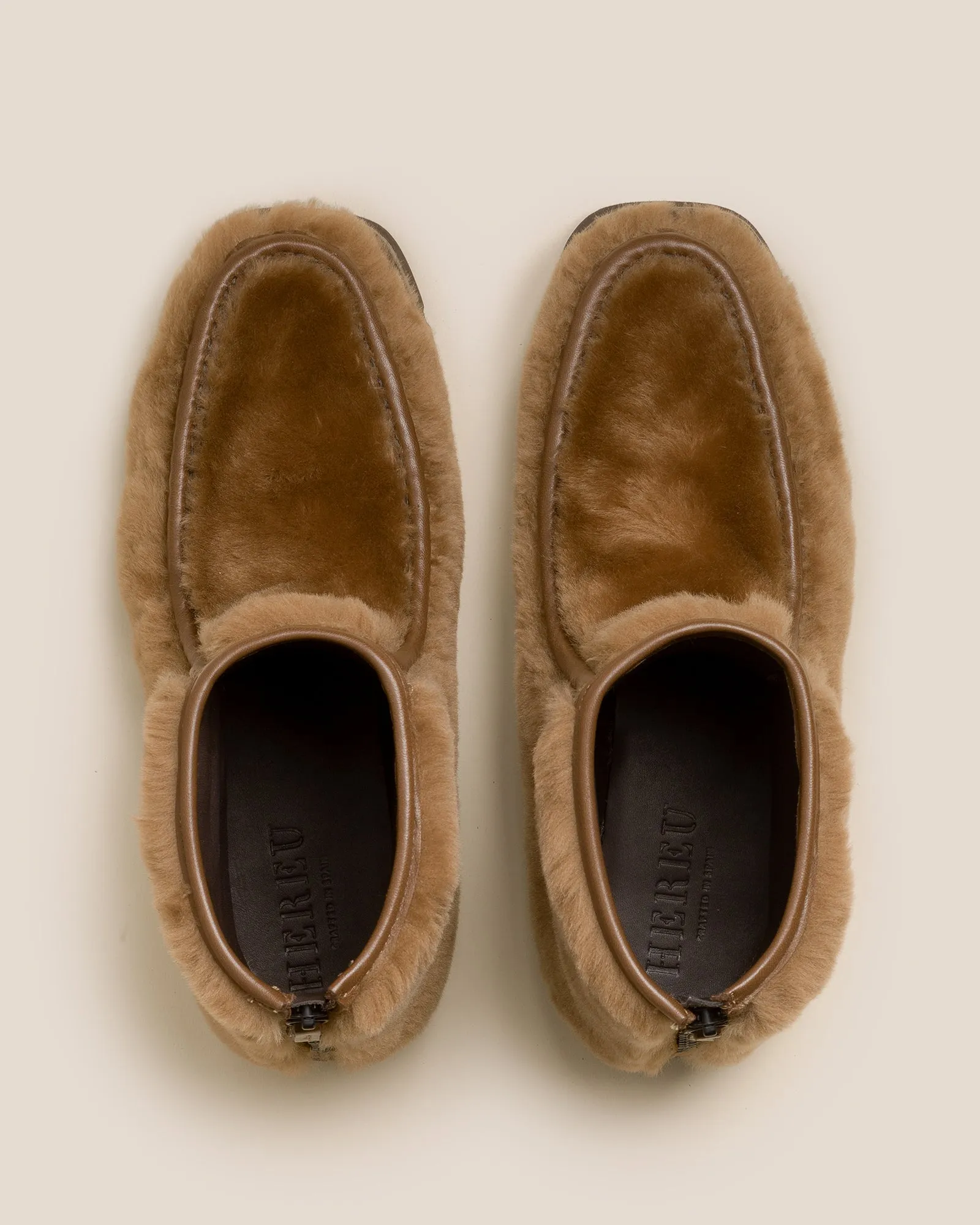 ARMENTA LOW ZIPPED - FOR ALL - Shearling Ankle Boot Loafer sold by Hereu Studio product image thumbnail 3