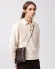 TRENA SUPPLE SHINY - Flat Square Crossbody Bag sold by Hereu Studio