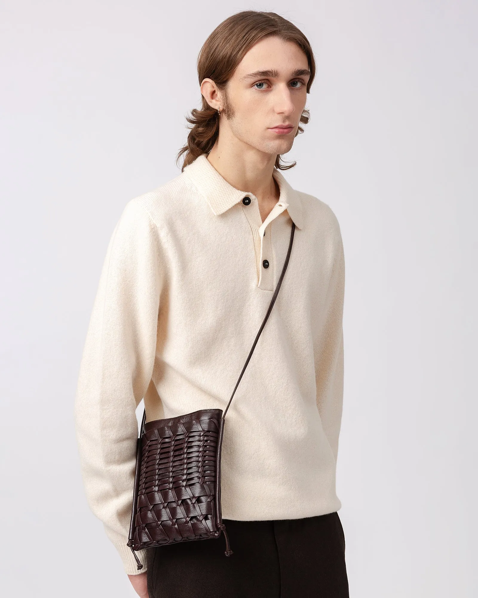 TRENA SUPPLE SHINY - Flat Square Crossbody Bag sold by Hereu Studio product image thumbnail 5