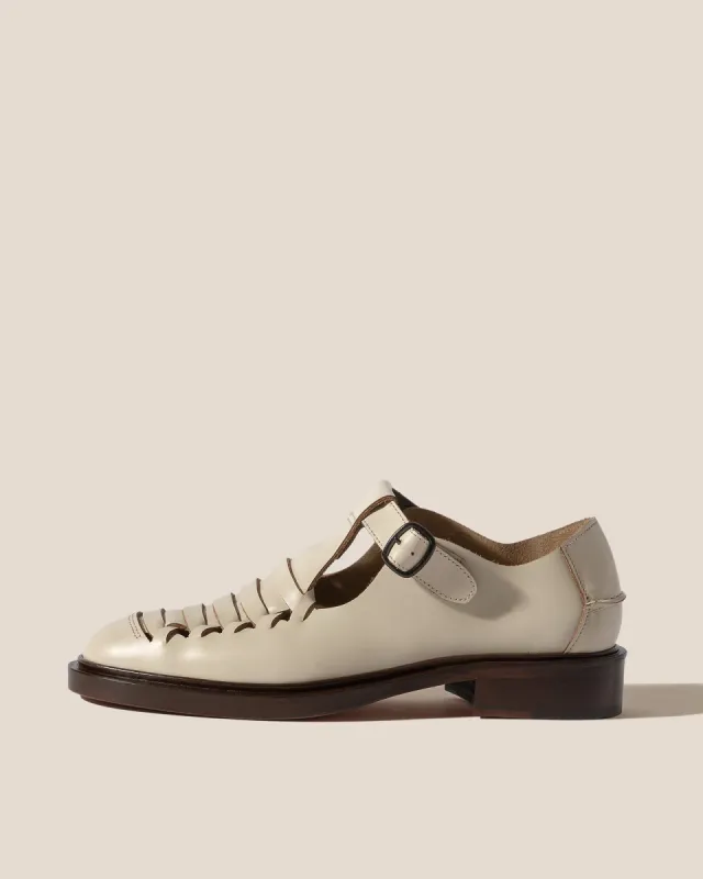 PRESA - Interwoven T-Bar Shoe sold by Hereu Studio