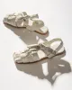 BENA - Interwoven Knotted T-bar Sandal sold by Hereu Studio