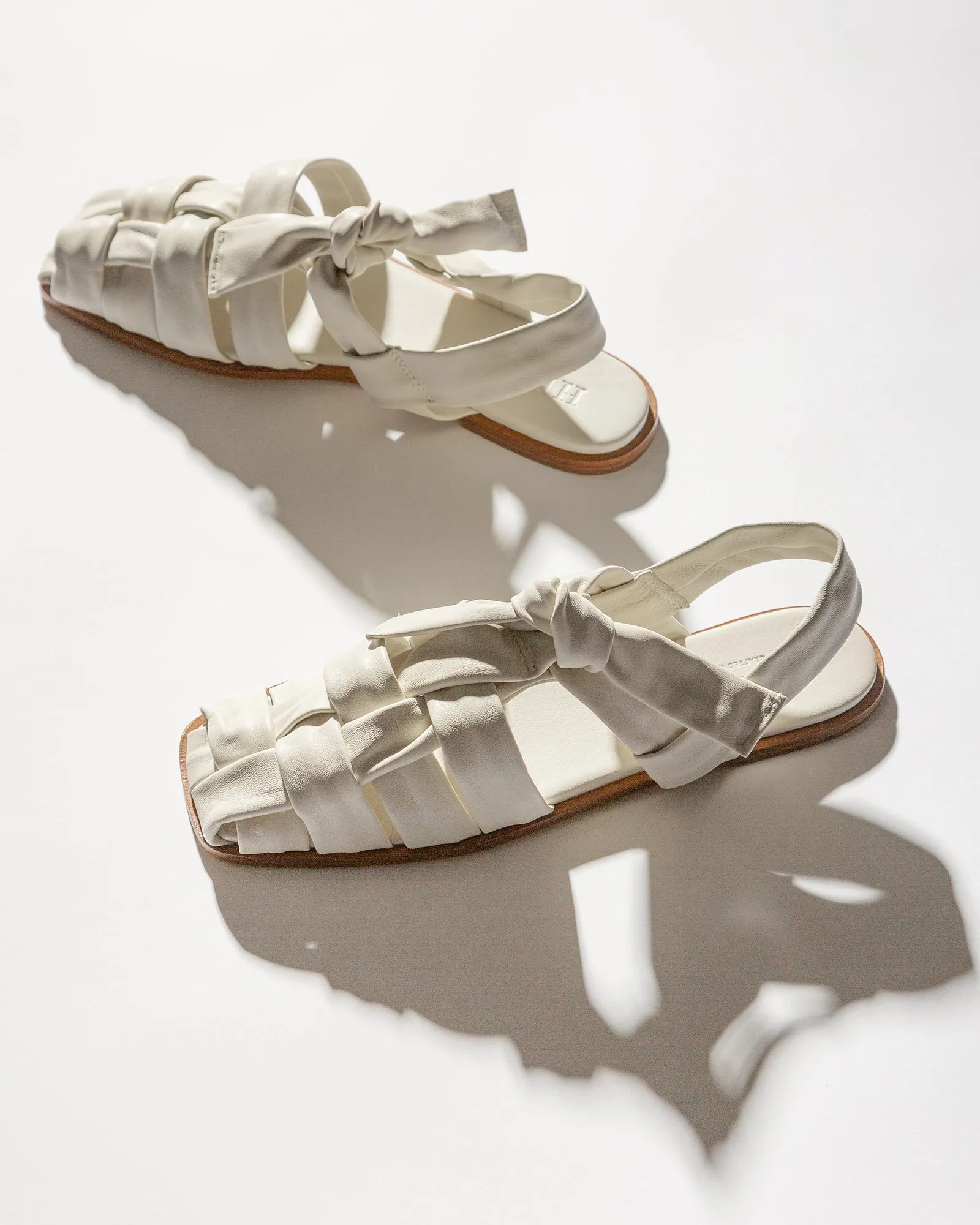 BENA - Interwoven Knotted T-bar Sandal sold by Hereu Studio product image thumbnail 2