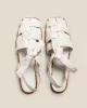 BENA - Interwoven Knotted T-bar Sandal sold by Hereu Studio