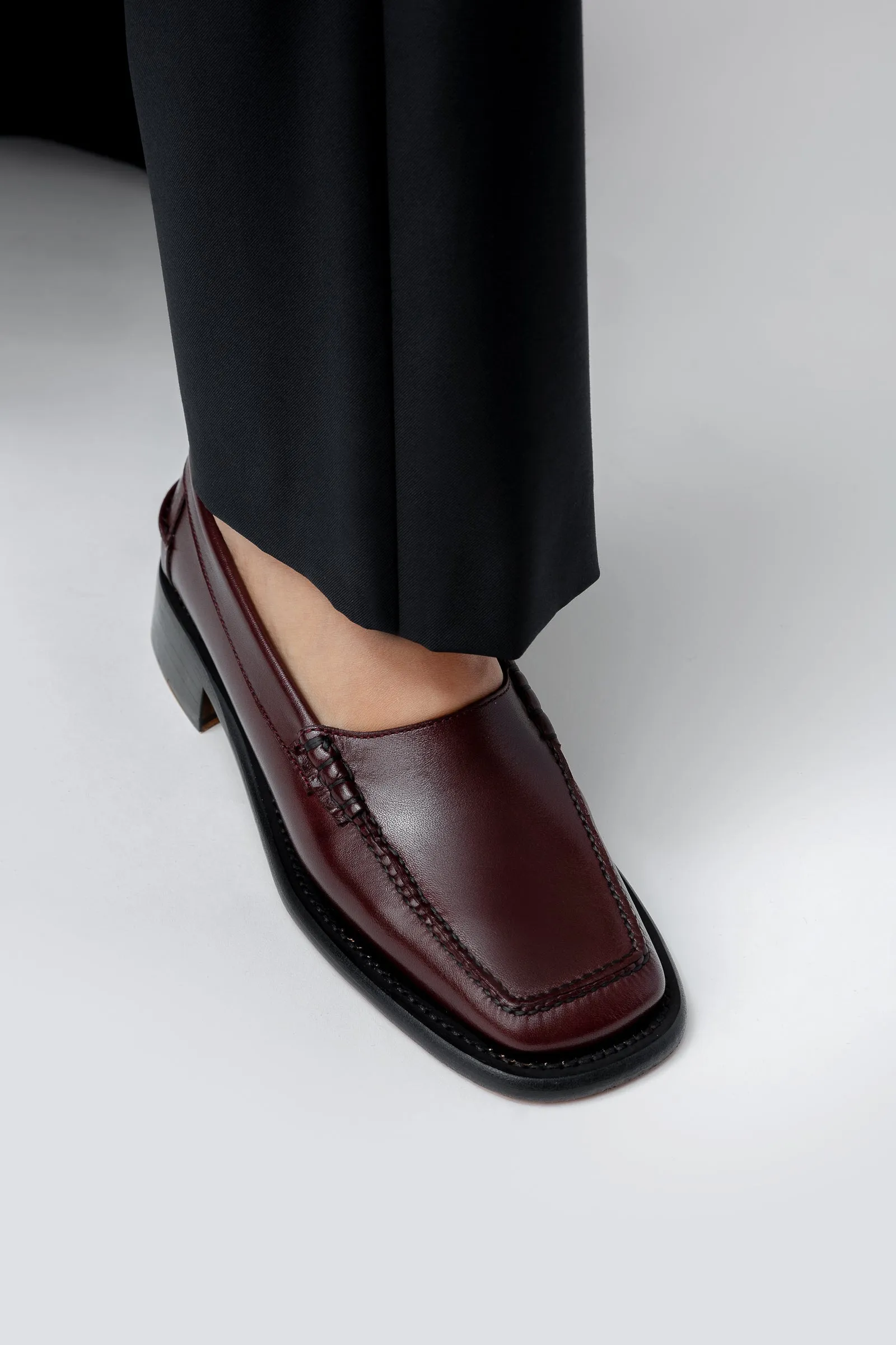 SALA - Square-Toe High-Cut Loafer sold by Hereu Studio product image thumbnail 5