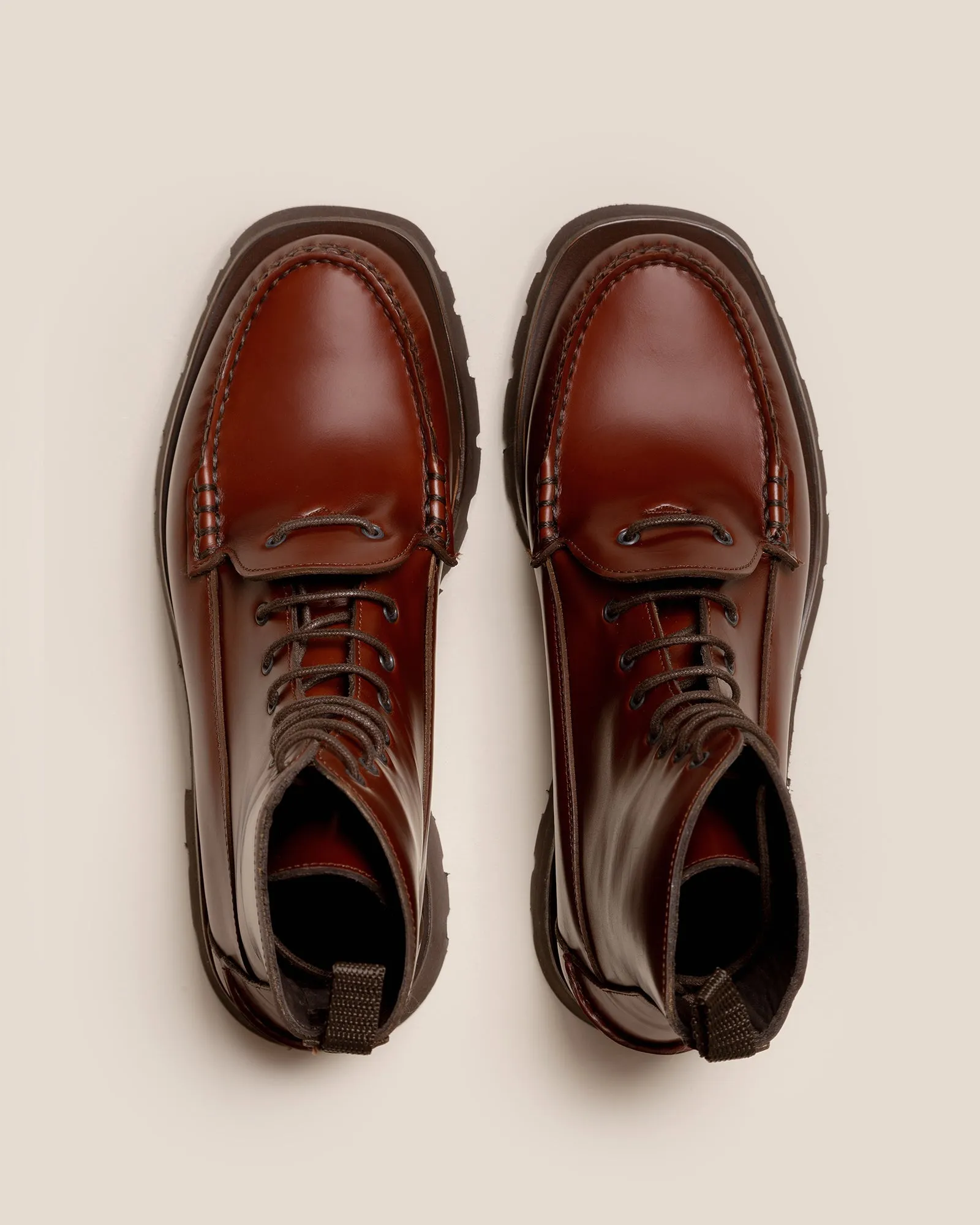 CORDO - Tread Sole Lace-Up Loafer Boot sold by Hereu Studio product image thumbnail 2
