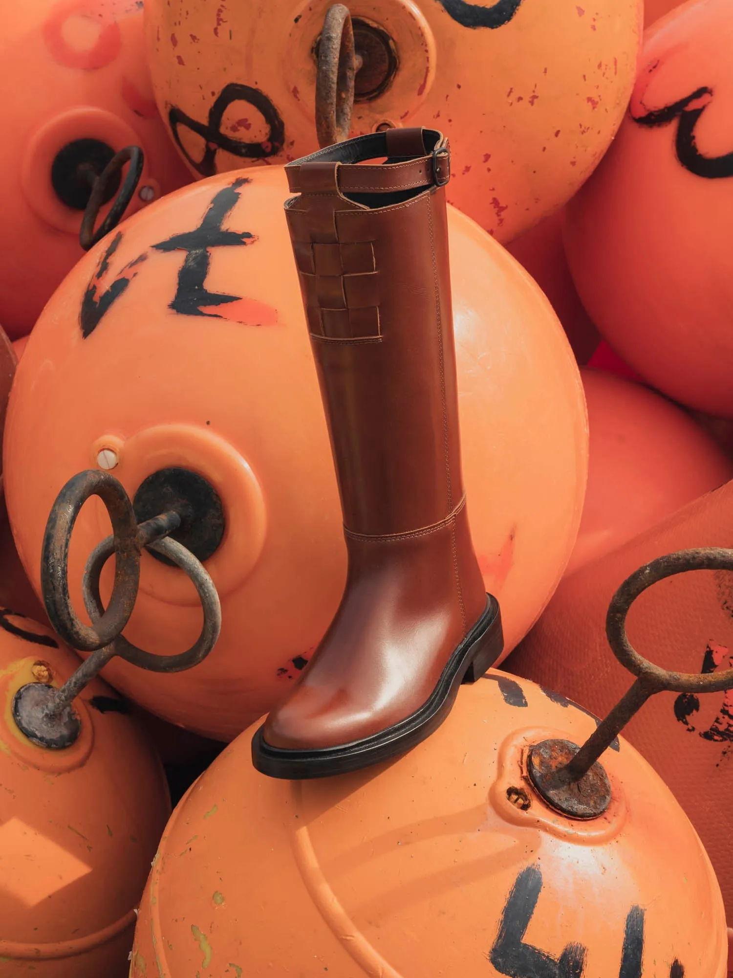 CAMINA - Interwoven Detailed Pull-On Boot sold by Hereu Studio product image thumbnail 2