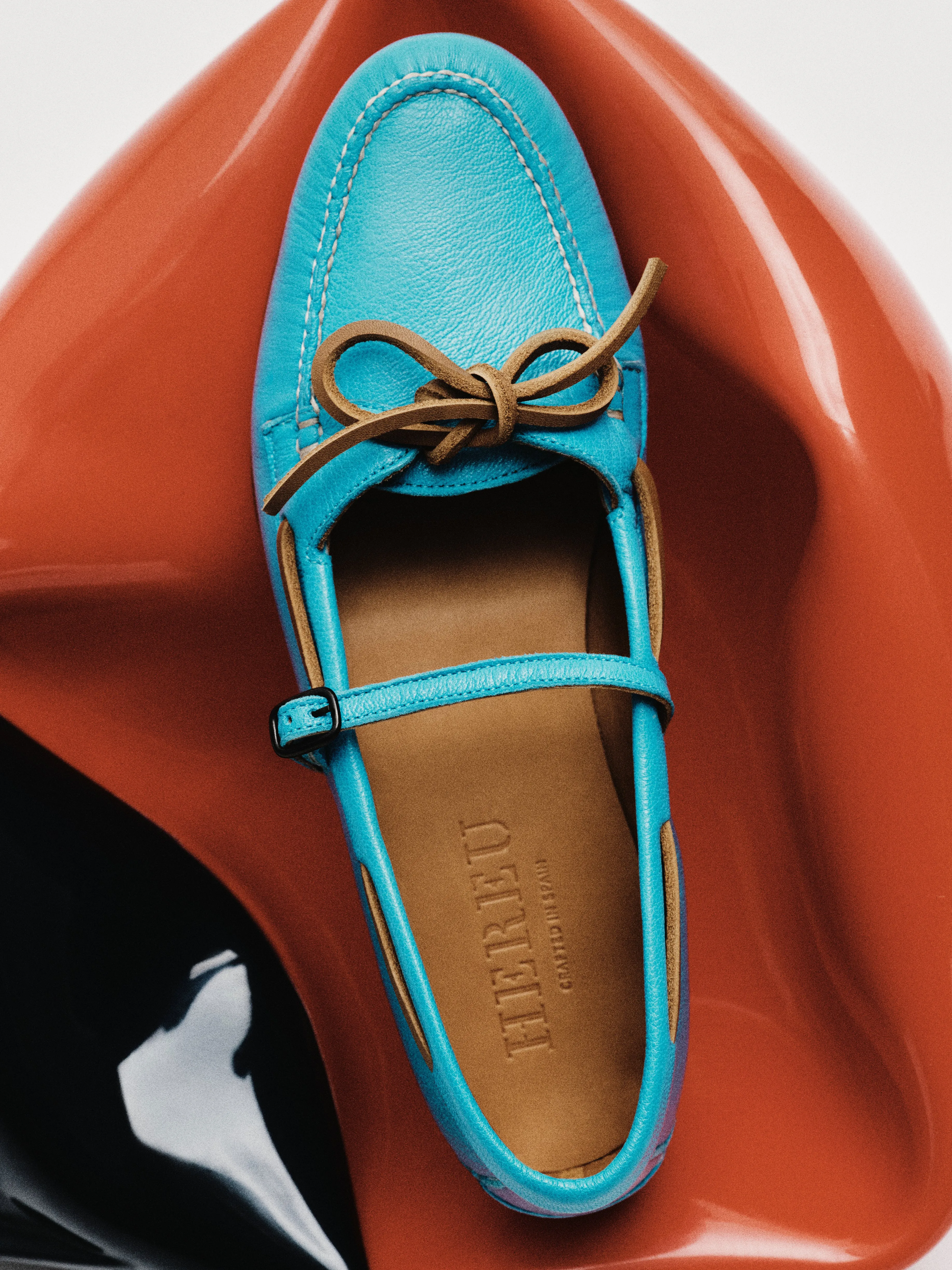 LOREA SUPPLE SHINY - Mary Jane Loafer sold by Hereu Studio