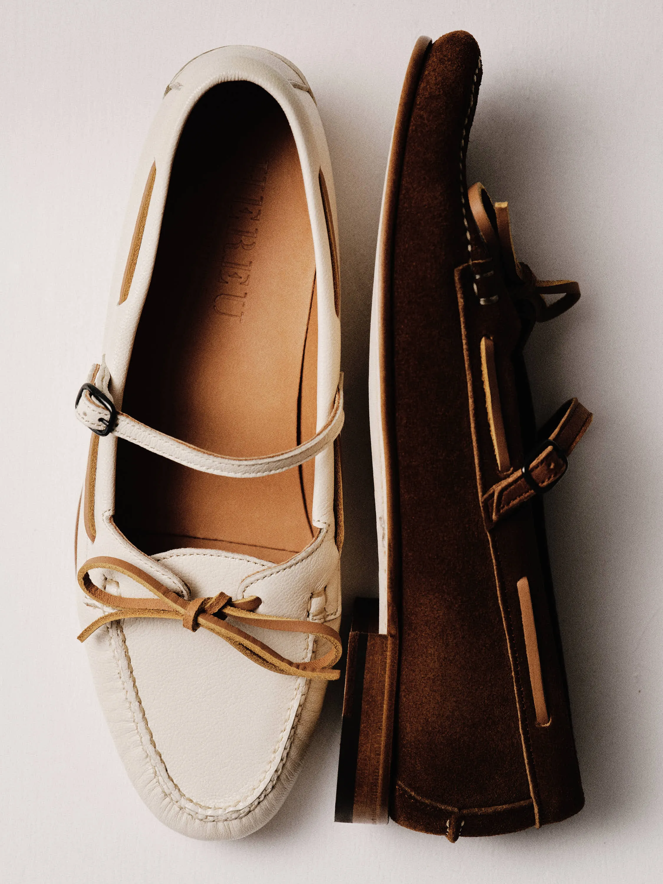 LOREA SUPPLE SHINY - Mary Jane Loafer sold by Hereu Studio