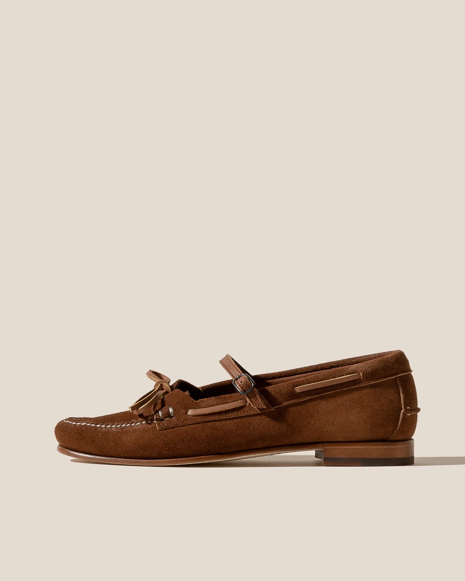 LOREA SUEDE - Mary Jane Loafer sold by Hereu Studio